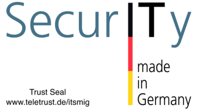 TeleTrusT-Siegel 'IT Security made in Germany'